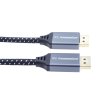 PremiumCord DisplayPort 1.4 přípojný kabel, kovové a zlacené konektory, 2m