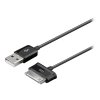 TECHLY 305113 USB 2.0 cable for Samsung Galaxy Tab. black. 1.2m