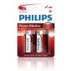 Philips baterie C PowerLife, alkalická - 2ks