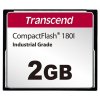 Transcend 2GB INDUSTRIAL TEMP CF180I CF CARD, (MLC) paměťová karta (SLC mode), 85MB/s R, 70MB/s W