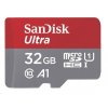 SanDisk MicroSDHC karta 32GB Ultra (120MB/s, A1 Class 10 UHS-I ) + adaptér