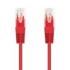 C-TECH Kabel patchcord Cat5e, UTP, červený, 0,5m