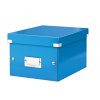 Univerzální krabice Leitz Click&Store, velikost S (A5), modrá