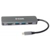 D-Link DUB-2327 6-in-1 USB-C Hub with HDMI/Card Reader/Power Delivery