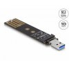 Delock Kombo převodník pro SSD M.2 NVMe PCIe nebo SATA s USB 3.2 Gen 2