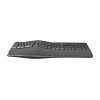 Klávesnice C-TECH KB-113E USB, ERGO, černá, CZ/SK