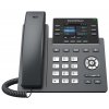 Grandstream GRP2613 VoIP telefon, 3x SIP, barevný podsvícený 2,8" displej, 2x Gbps RJ45, PoE