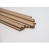 Bamboo - Přírodní bambusové brčko Basic 6x210mm, 250ks
