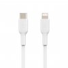 Belkin Lighting to USB-C kabel, 2m, bílý