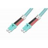 DIGITUS Fiber Optic Patch Cord, LC to LC, Multimode, OM3, 50/125 µ, Duplex Length 5m