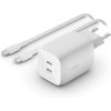 Belkin 65W napájecí adaptér 2xUSB-C+100W kabel