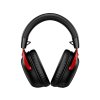 HP HyperX Cloud III/USB-C/Drát/USB/Bezdrát/Černá-červená