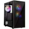 BitFenix skříň Helios / ATX / 4x120mm FRGB fan / 2xUSB 3.0 / USB 2.0 / tvrzené sklo / černá