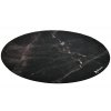 AROZZI Zona Floorpad Black Marble/ ochranná podložka na podlahu/ kulatá 121 cm průměr/ design černý mramor