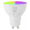 IMMAX NEO SMART LED žárovka GU10 4,8W RGB+CCT barevná a bílá, stmívatelná, Zigbee, TUYA