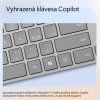 Microsoft Surface Keyboard (2. edice)/Bezdrátové Bluetooth/CZ/SK/Šedá