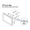 TW1025LASC B1 72 wall mount