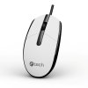 Myš C-TECH WM-10, černobílá, USB