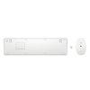 HP 650 Wireless Keyboard and Mouse Combo White 1b