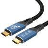 PremiumCord USB4™ Version2.0 80Gbps 16K@60Hz 240W Thunderbolt 3 a 4 kabel 0,8m