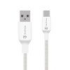 Tactical Stitch Thread Cable USB-A/USB-C 2m White