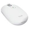 Trust Seron Slim/Kancelářská/Optická/3 200 DPI/USB+BT/Bílá