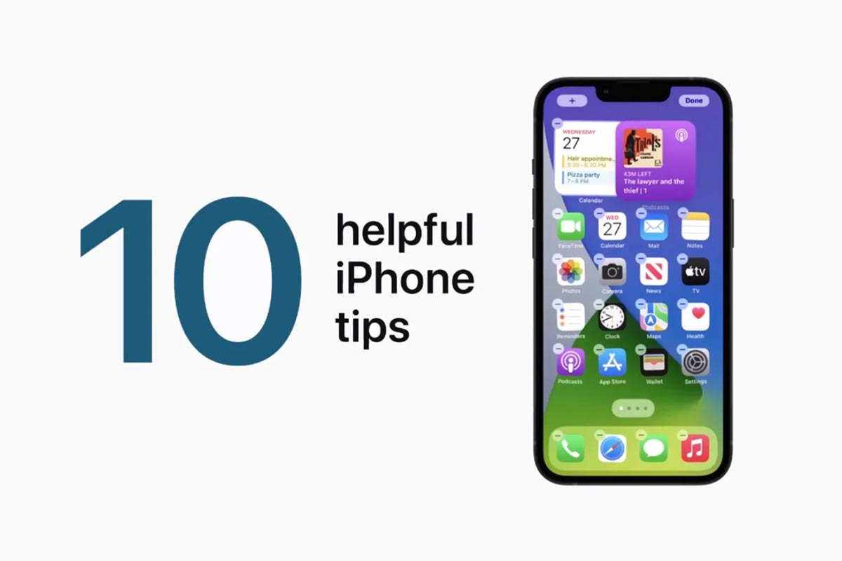 10 iPhone tipů, které sdílel Apple
