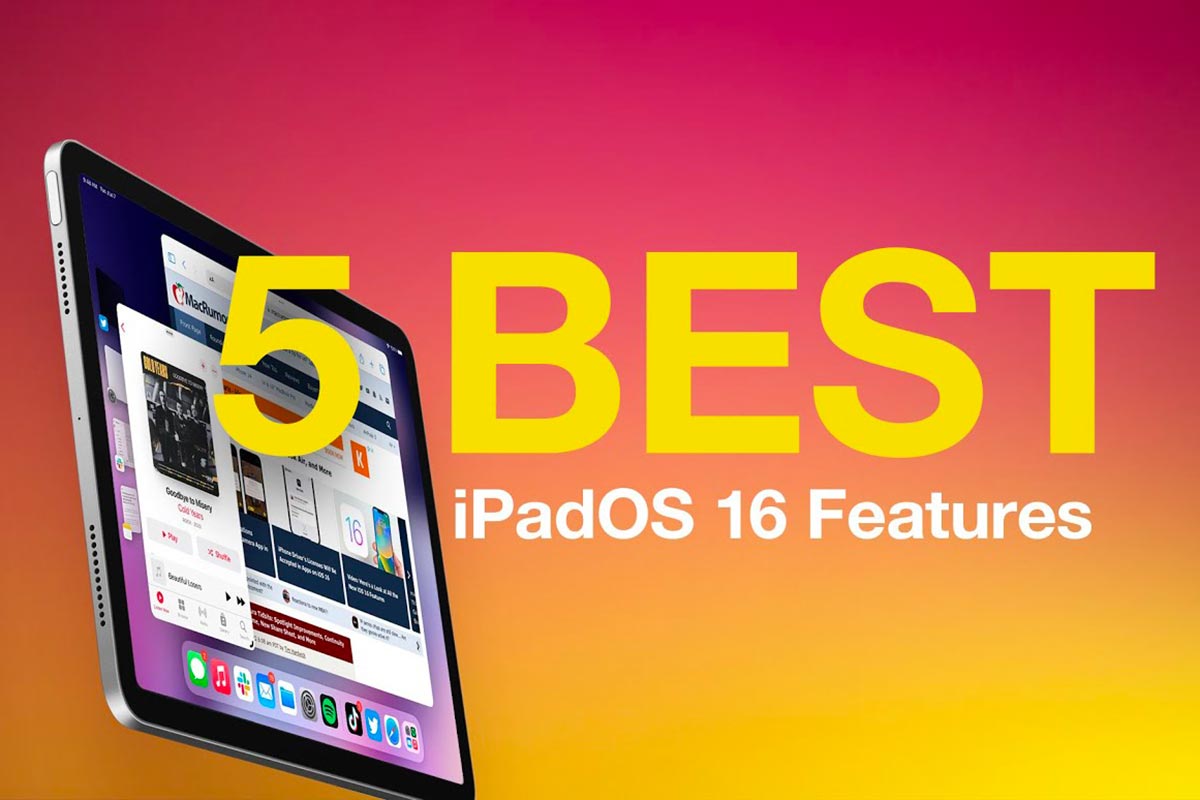 5 nej funkcí iPadOS 16