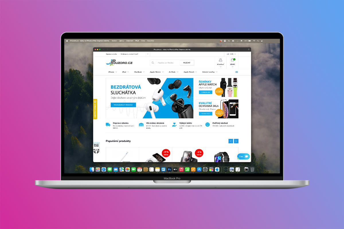 Jak z webové stránky udělat aplikaci