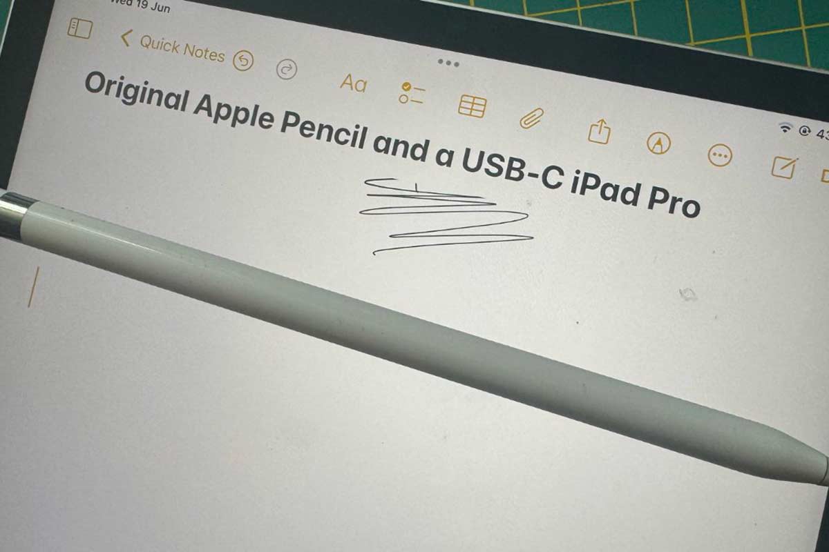 Jak používat originální Apple Pencil s novým iPadem
