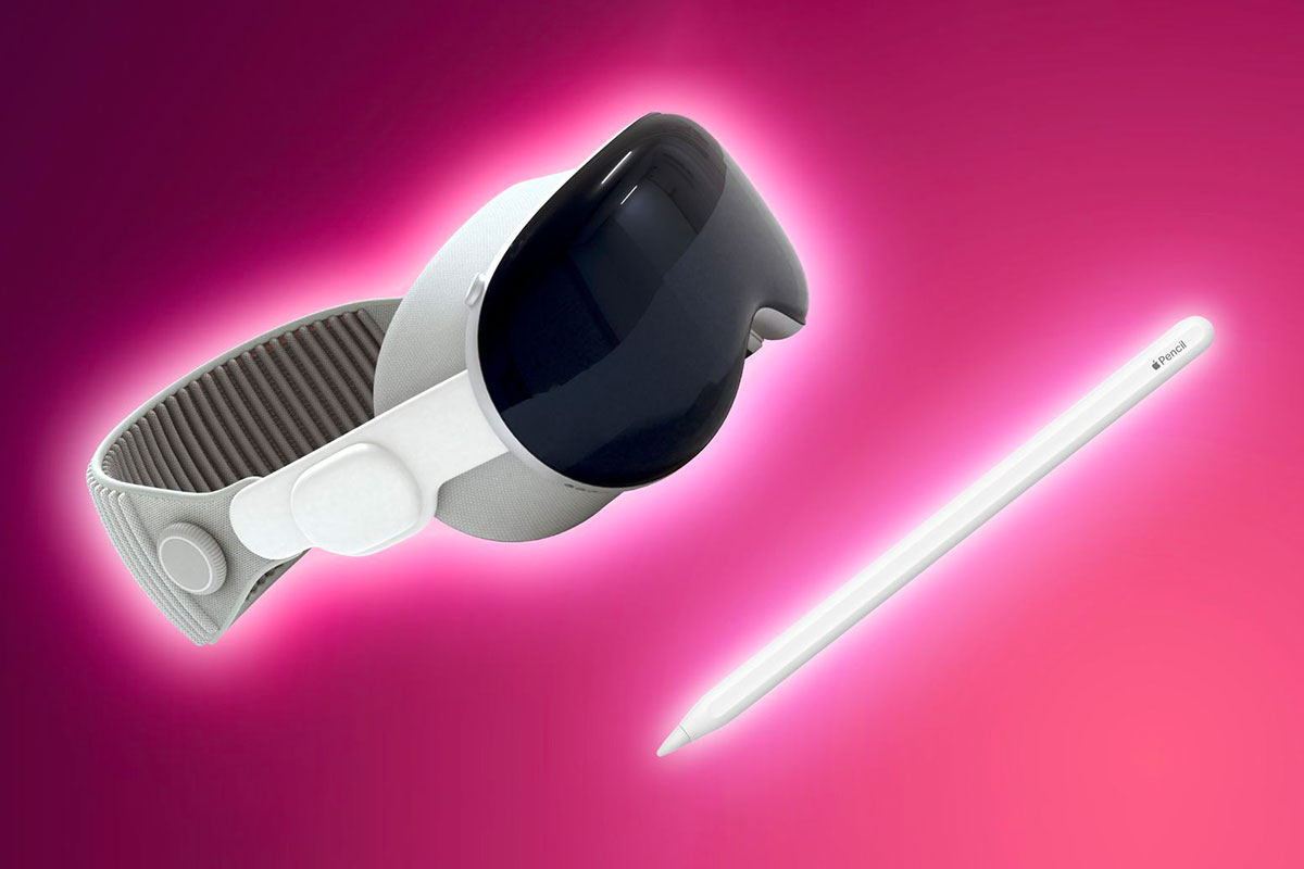 Vision Pro s visionOS 2 bude podporovat Apple Pencil