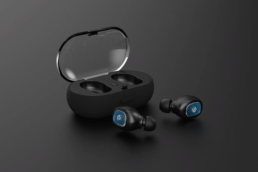 Bluetooth sluchátka špunty ucho utěsní, dobře se s nimi ale nevolá