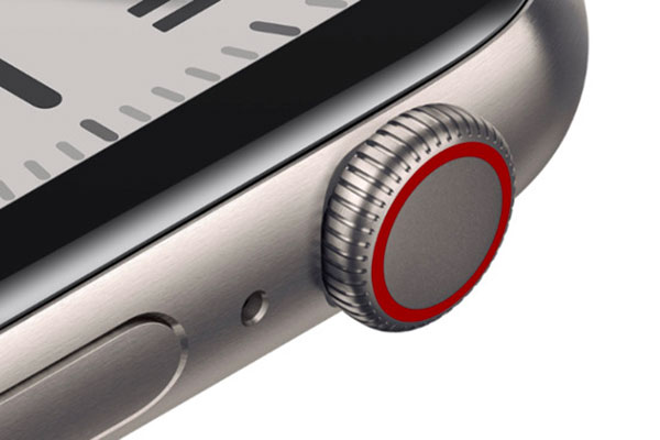 Digitální korunka Apple Watch se možná změní na joystick