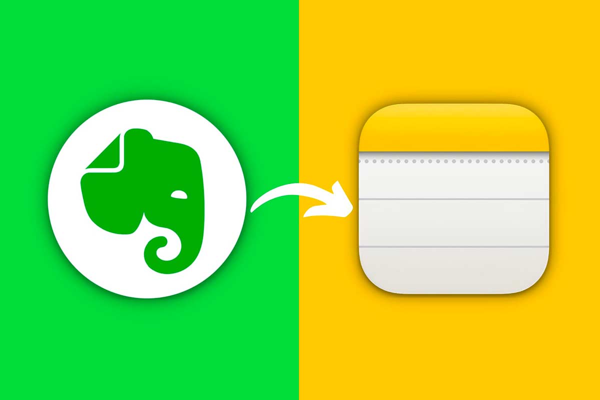 Jak přesunout poznámky z Evernote do Apple Poznámek