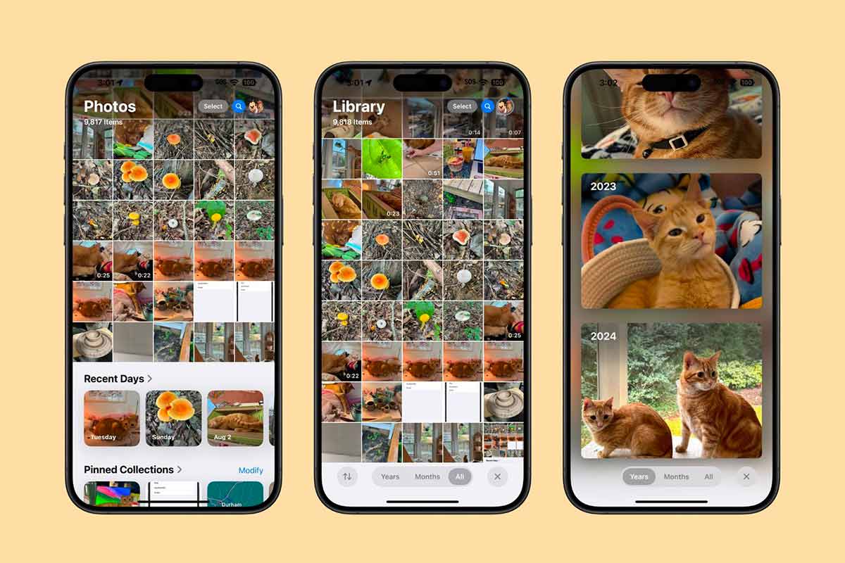 Aplikace Fotky v iOS 18 dostala zásadní novinky