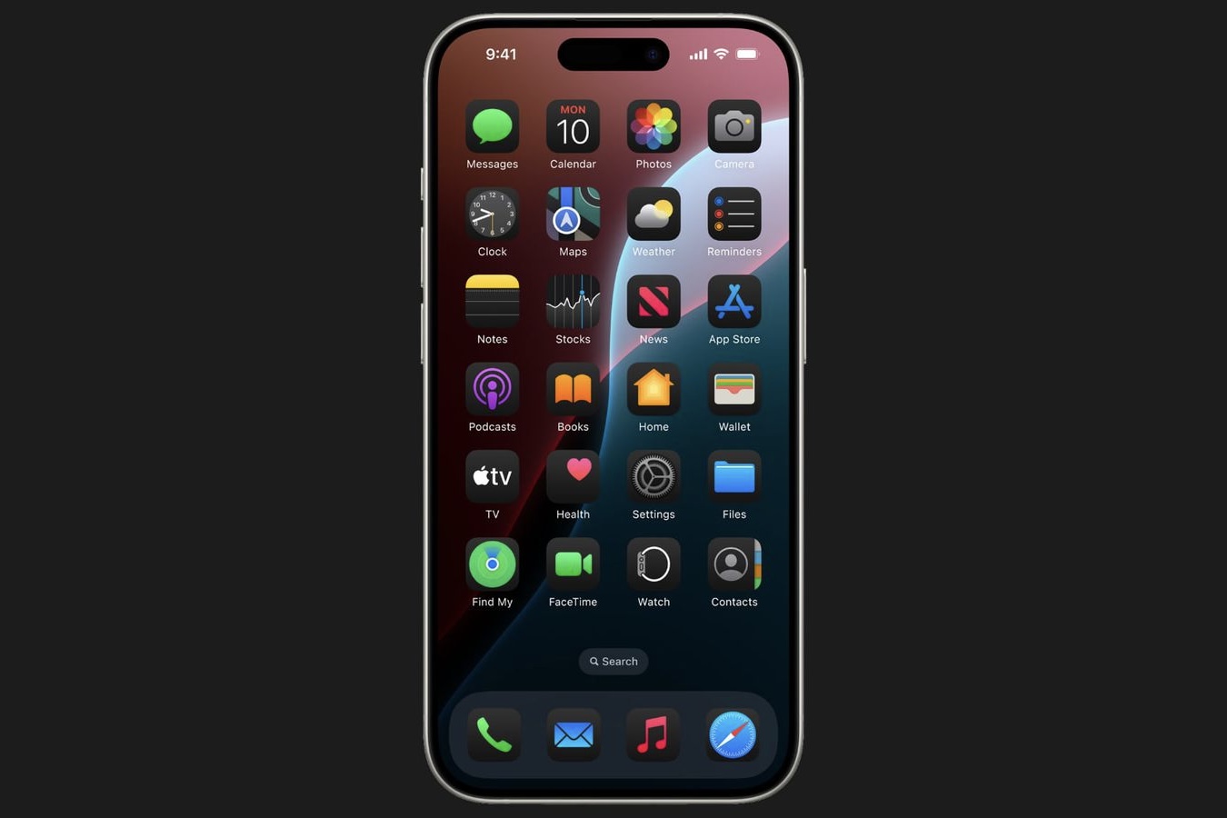 Jak ztmavit ikony na ploše iPhone