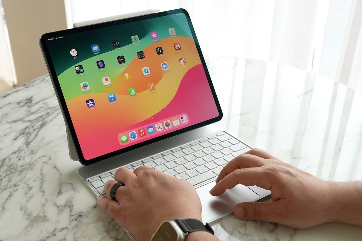 Jak gestem se třemi prsty rychle sdílet fotku