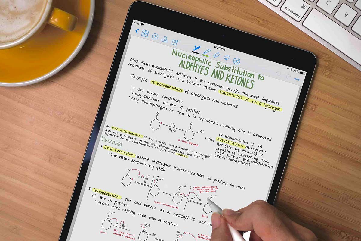 Jak používat Apple Pencil s iPadem pro kreslení a psaní poznámek