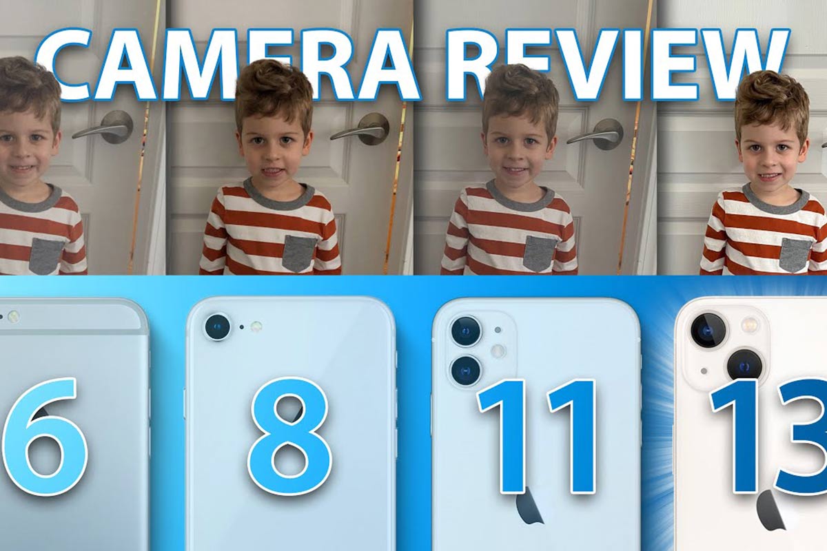 iPhone 13 fotoaparát je nejlepší, podívejte se na srovnání se staršími modely