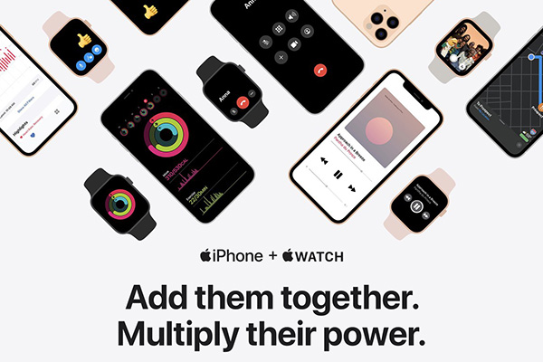 iPhone a Apple Watch jsou dokonalou kombinací, Apple to ukazuje na svém webu