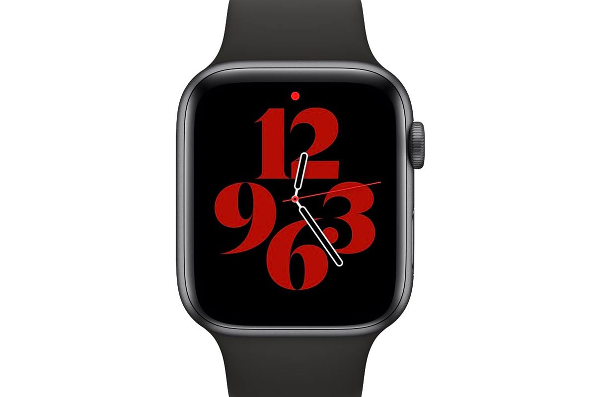 Jak skrýt červenou tečku v horní části Apple Watch?