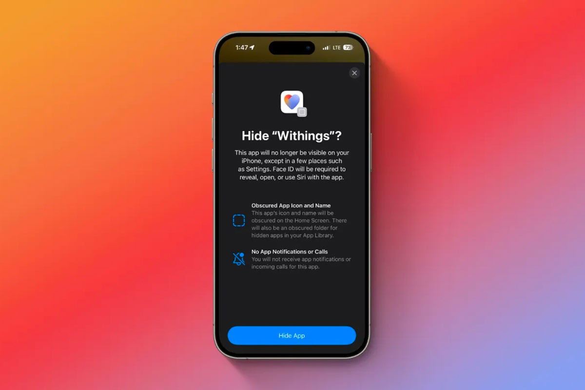 Jak skrýt aplikaci na iPhone