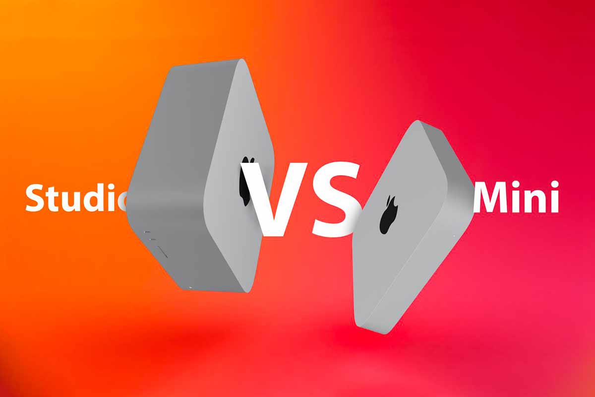 Mac Studio vs. Mac mini - jak vychází z porovnání stolní Apple počítače?