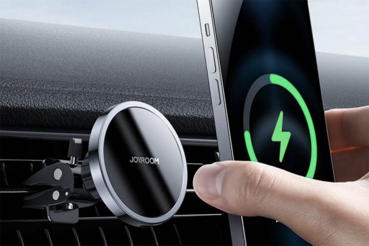 Magsafe držák do auta telefon nabije, udrží a navíc s ním neztratíte žádný čas