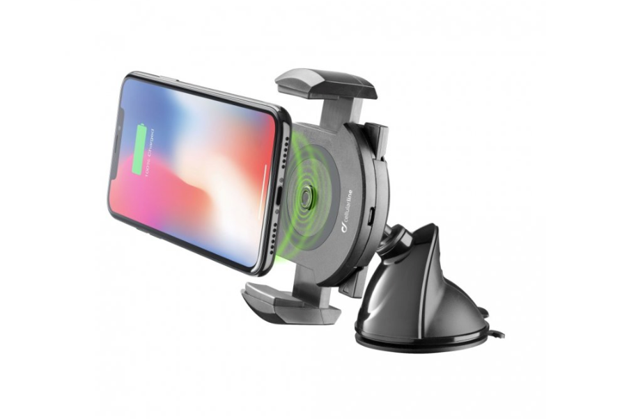 Držák do auta s bezdrátovým nabíjením je praktický, pozor ale na přehřívání