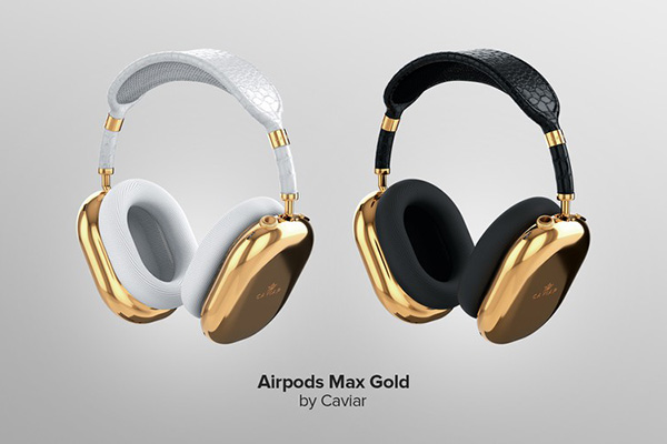 Nejdražší sluchátka na světě? Zřejmě speciální zlatá edice AirPods Max