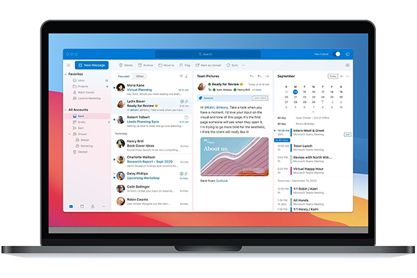 Outlook pro Mac dostane zásadní redesign, aby se hodil více pro Big Sur