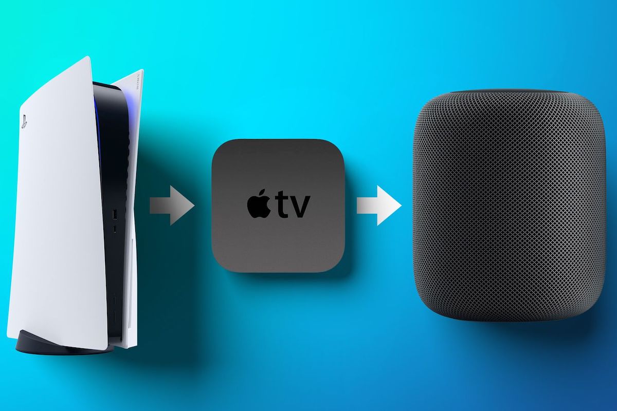 Apple TV 4K: Přehrajte zvuk z herní konzole nebo set-top boxu přímo na HomePod