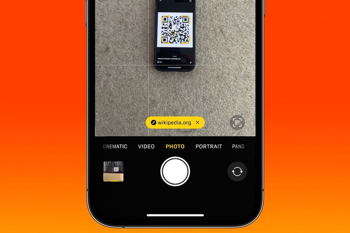 Jak skenovat QR kódy na iPhone