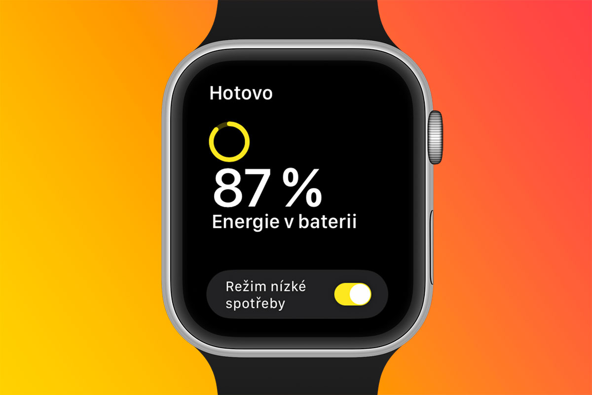 Jak na Apple Watch zapnout režim nízké spotřeby